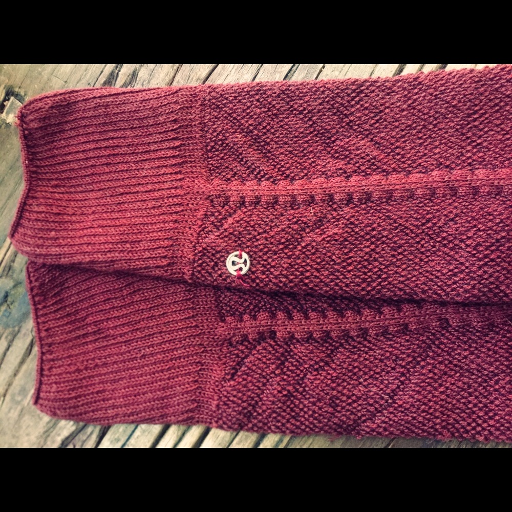 Lululemon thigh-high Yoga stockings